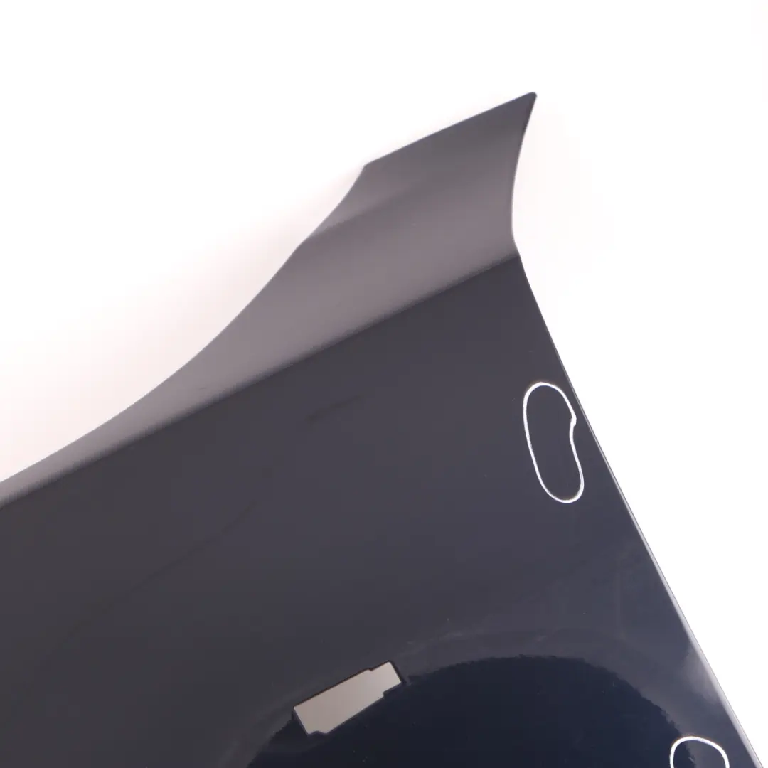 BMW E60 E61 Front Left N/S Wing Fender Side Panel Monacoblau Blue Metallic - A35 - SKU 7111429-MB2 - Part number 7111429