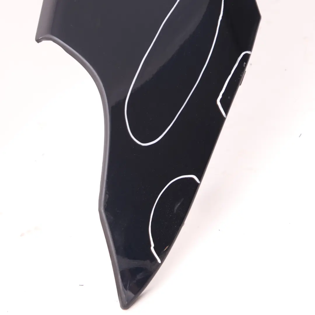 BMW E60 E61 Front Left N/S Wing Fender Side Panel Monacoblau Blue Metallic - A35 - SKU 7111429-MB2 - Part number 7111429