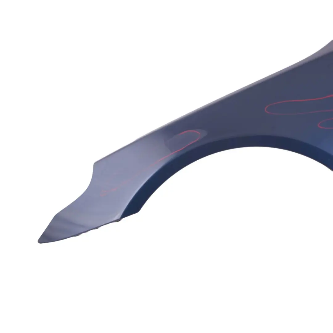 Front Left N/S Wing Fender Side Panel Mysticblau Blue A07 to BMW 5 Series E60 E61 with Part number 7111429 BMW 5 Series E60 E61 Front Left N/S Wing Fender Side Panel Mysticblau Blue A07 - SKU 7111429-MYS - Part number 7111429