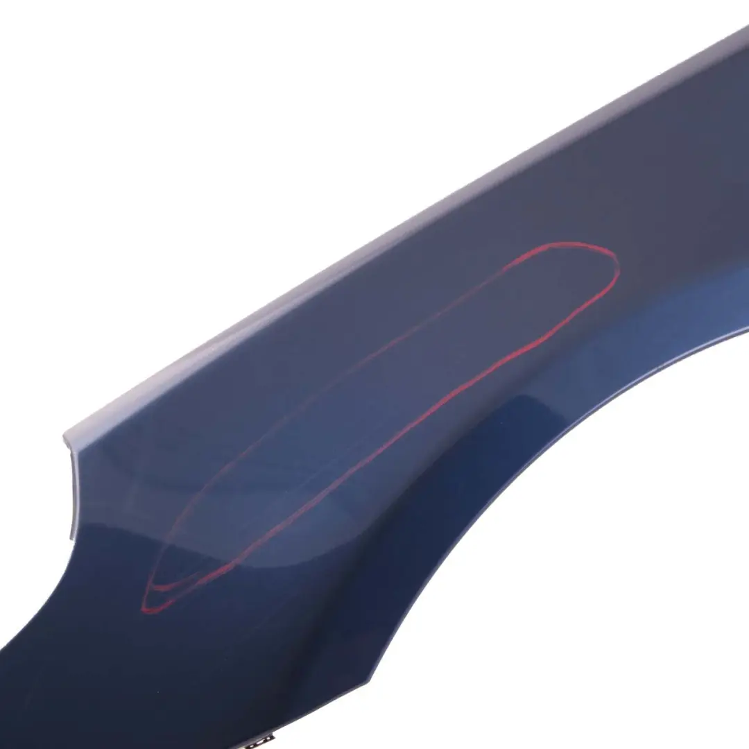 Front Left N/S Wing Fender Side Panel Mysticblau Blue A07 to BMW 5 Series E60 E61 with Part number 7111429 BMW 5 Series E60 E61 Front Left N/S Wing Fender Side Panel Mysticblau Blue A07 - SKU 7111429-MYS - Part number 7111429