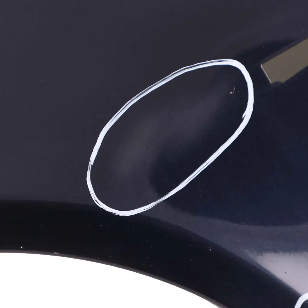 BMW 5 E60 E61 3 Front Left N/S Wing Fender Side Panel Orientblau Blue - 317 - SKU 7111429-OB3 - Part number 7111429
