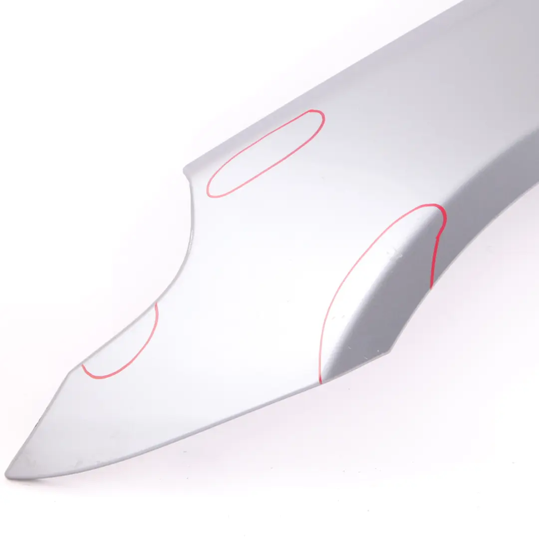 Front Left N/S Wing Fender Side Panel Silbergrau Grey - A08 to BMW E60 E61 with Part number 7111429 BMW E60 E61 Front Left N/S Wing Fender Side Panel Silbergrau Grey - A08 - SKU 7111429-SBG - Part number 7111429