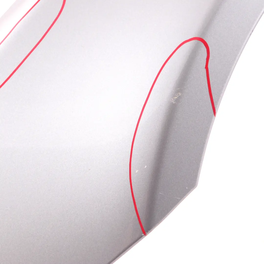 BMW E60 E61 Front Left N/S Wing Fender Side Panel Silbergrau Grey - A08 - SKU 7111429-SBG - Part number 7111429