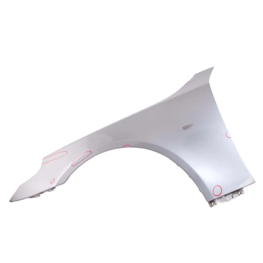 BMW 5 E60 E61 Front Left Wing Fender Side Panel N/S Spacegrau Space Grey - A52 - SKU 7111429-SCG1 - Part number 7111429