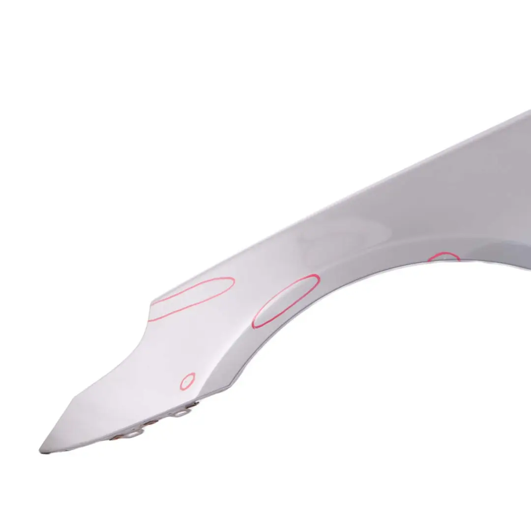 BMW 5 E60 E61 Front Left Wing Fender Side Panel N/S Spacegrau Space Grey - A52 - SKU 7111429-SCG1 - Part number 7111429