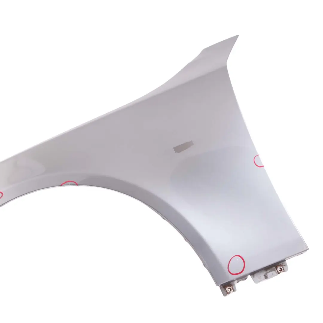 BMW 5 E60 E61 Front Left Wing Fender Side Panel N/S Spacegrau Space Grey - A52 - SKU 7111429-SCG1 - Part number 7111429