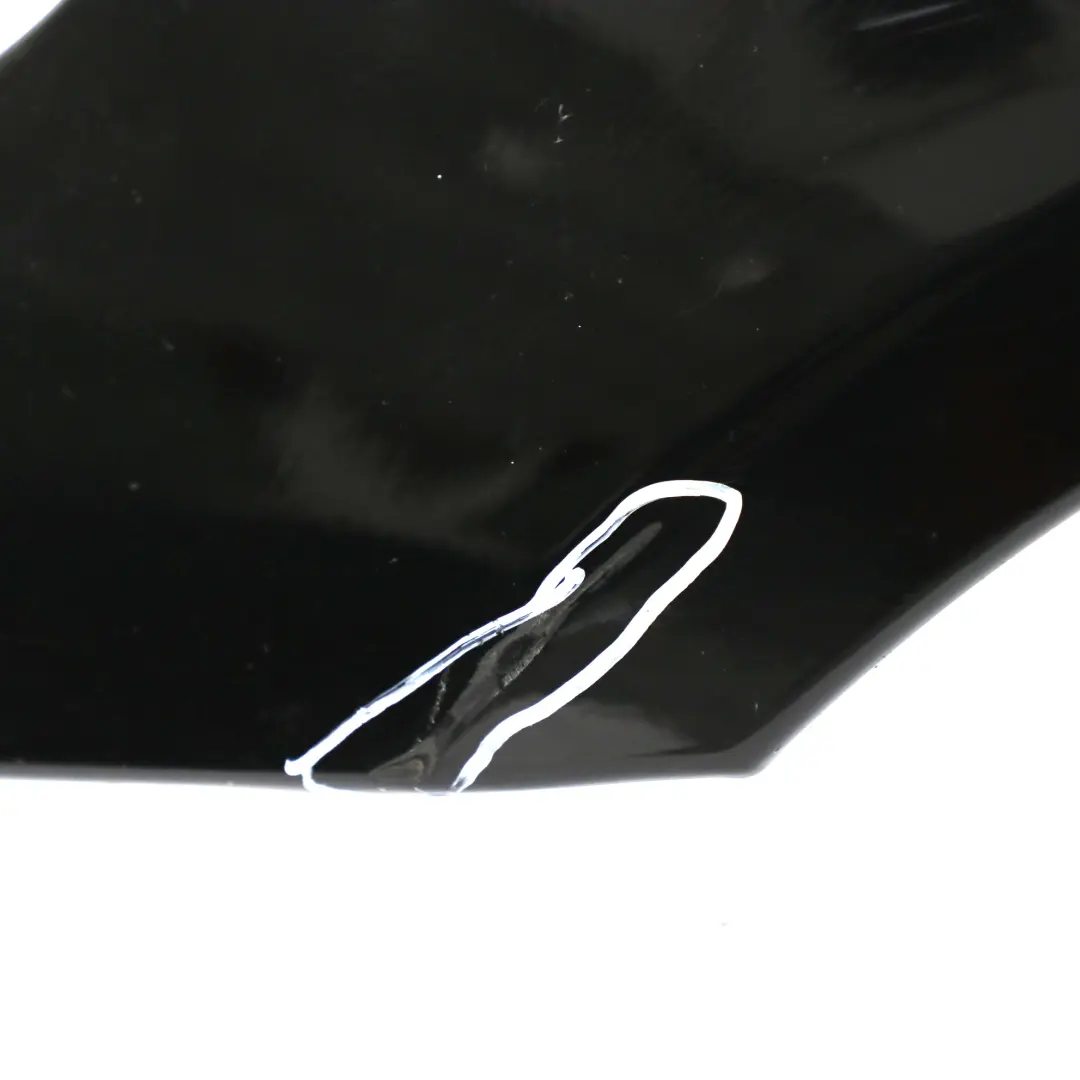 BMW E60 E61 Błotnik Lewy Przedni Schwarz II Czarny - 668 - SKU 7111429-SCH - Numer Części 7111429