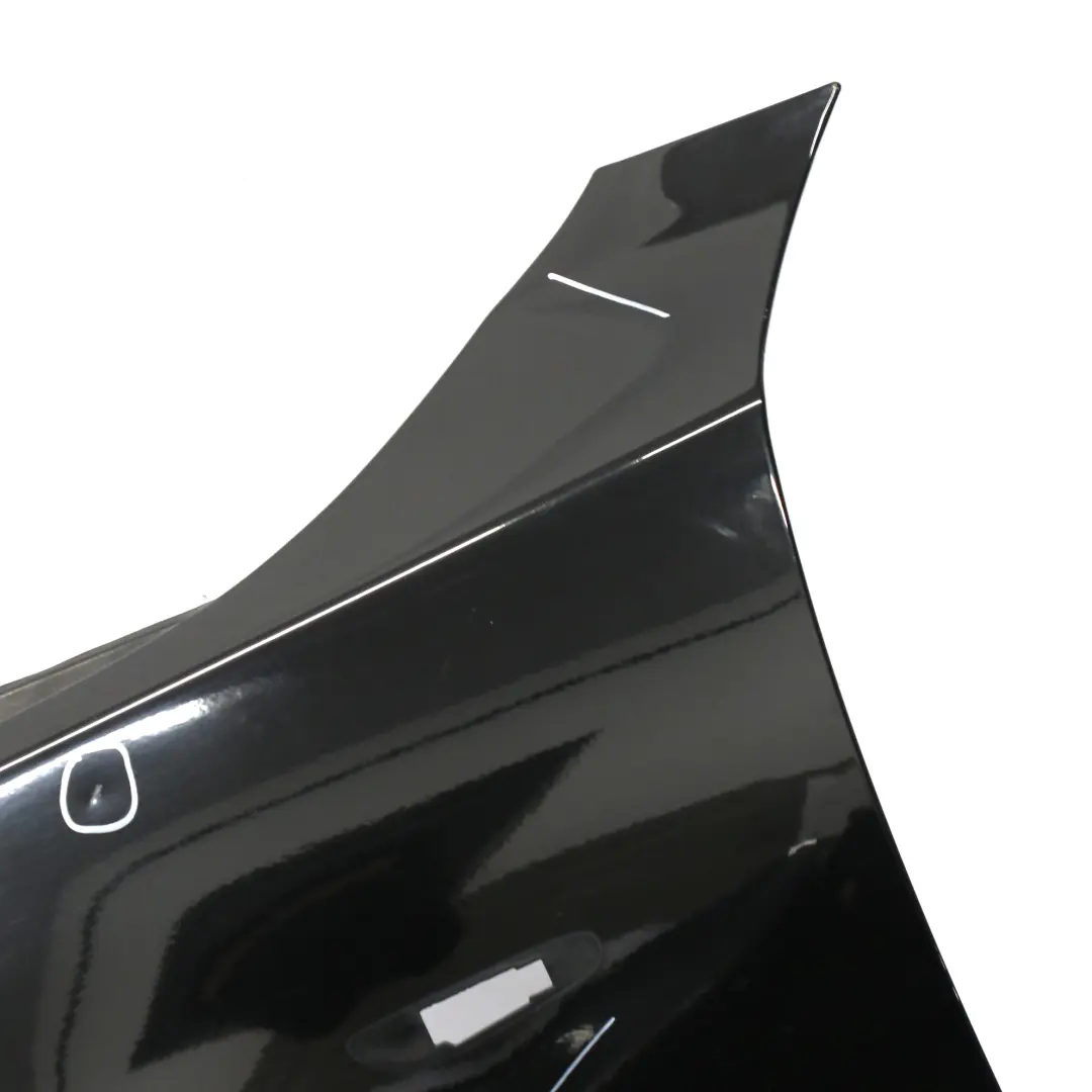 BMW E60 E61 Front Left N/S Wing Fender Side Panel Schwarz 2 Black - 668 - SKU 7111429-SCH - Part number 7111429