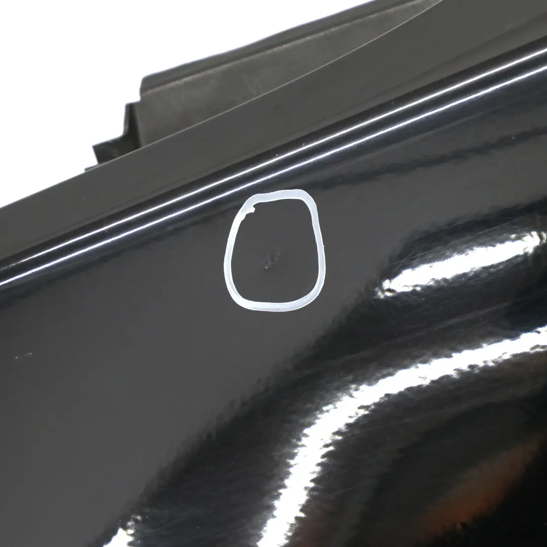 BMW E60 E61 Pannello laterale parafango anteriore sinistro Schwarz 2 Nero - 668 - SKU 7111429-SCH - Numero di parte 7111429