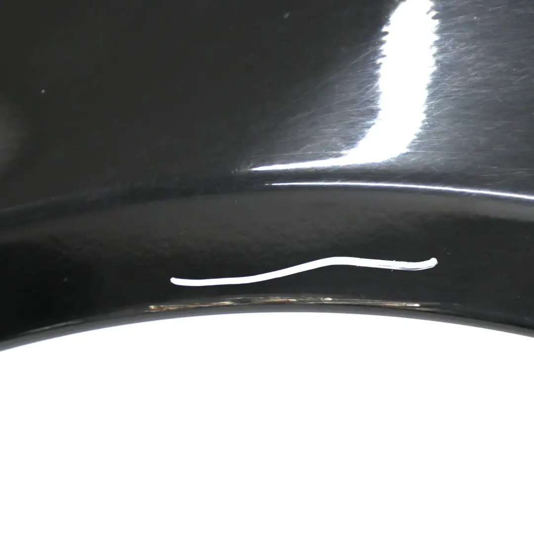 BMW E60 E61 Front Left N/S Wing Fender Side Panel Schwarz 2 Black - 668 - SKU 7111429-SCH - Part number 7111429