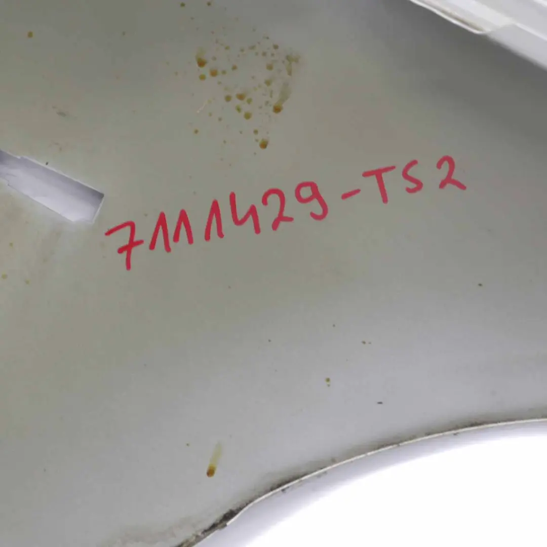 Front Left N/S Wing Fender Side Panel Titansilber Titan Silver to BMW E60 E61 with Part number 7111429 BMW E60 E61 Front Left N/S Wing Fender Side Panel Titansilber Titan Silver - SKU 7111429-TS2 - Part number 7111429