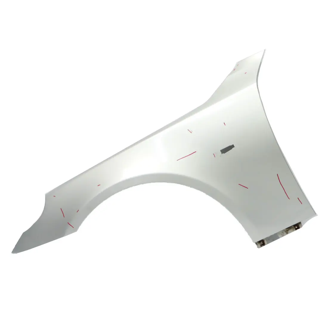 BMW E60 E61 Front Left N/S Wing Fender Side Panel Titan Silver Metallic - 354 - SKU 7111429-TS3 - Part number 7111429