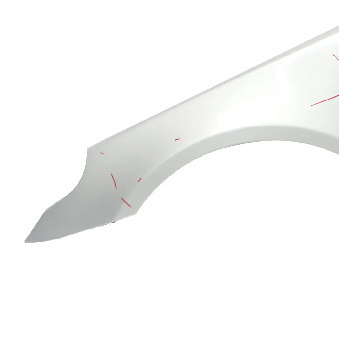 BMW E60 E61 Front Left N/S Wing Fender Side Panel Titan Silver Metallic - 354 - SKU 7111429-TS3 - Part number 7111429