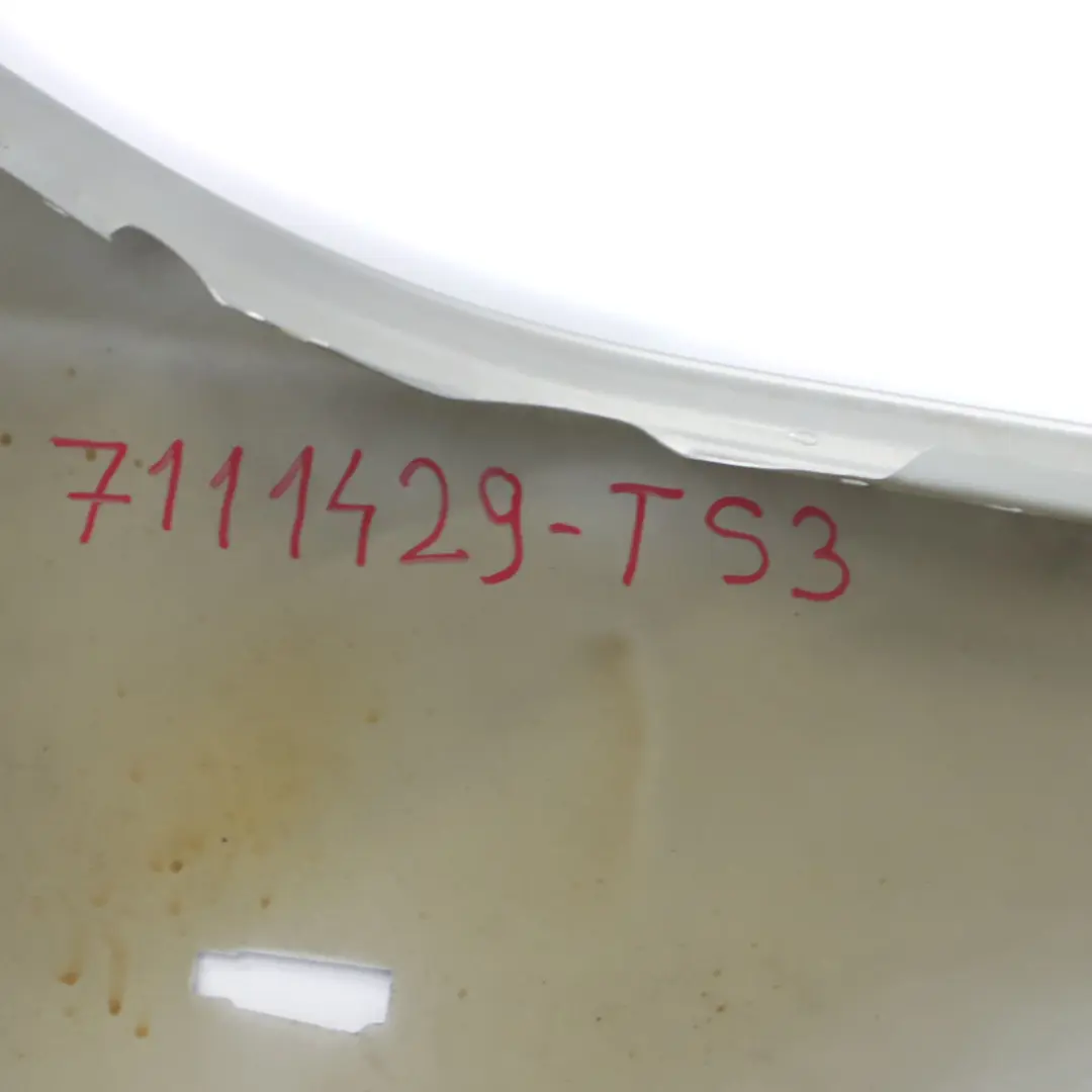 Front Left N/S Wing Fender Side Panel Titan Silver Metallic - 354 to BMW E60 E61 with Part number 7111429 BMW E60 E61 Front Left N/S Wing Fender Side Panel Titan Silver Metallic - 354 - SKU 7111429-TS3 - Part number 7111429