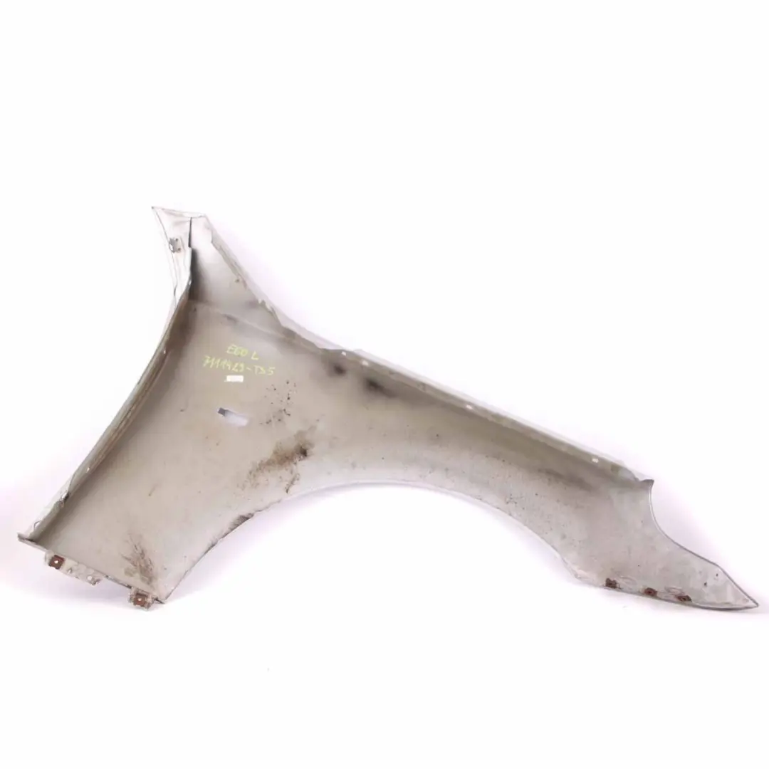BMW E60 E61 Wing Panel Front Left N/S Side Fender Titan Silver Metallic - 354 - SKU 7111429-TS5 - Part number 7111429
