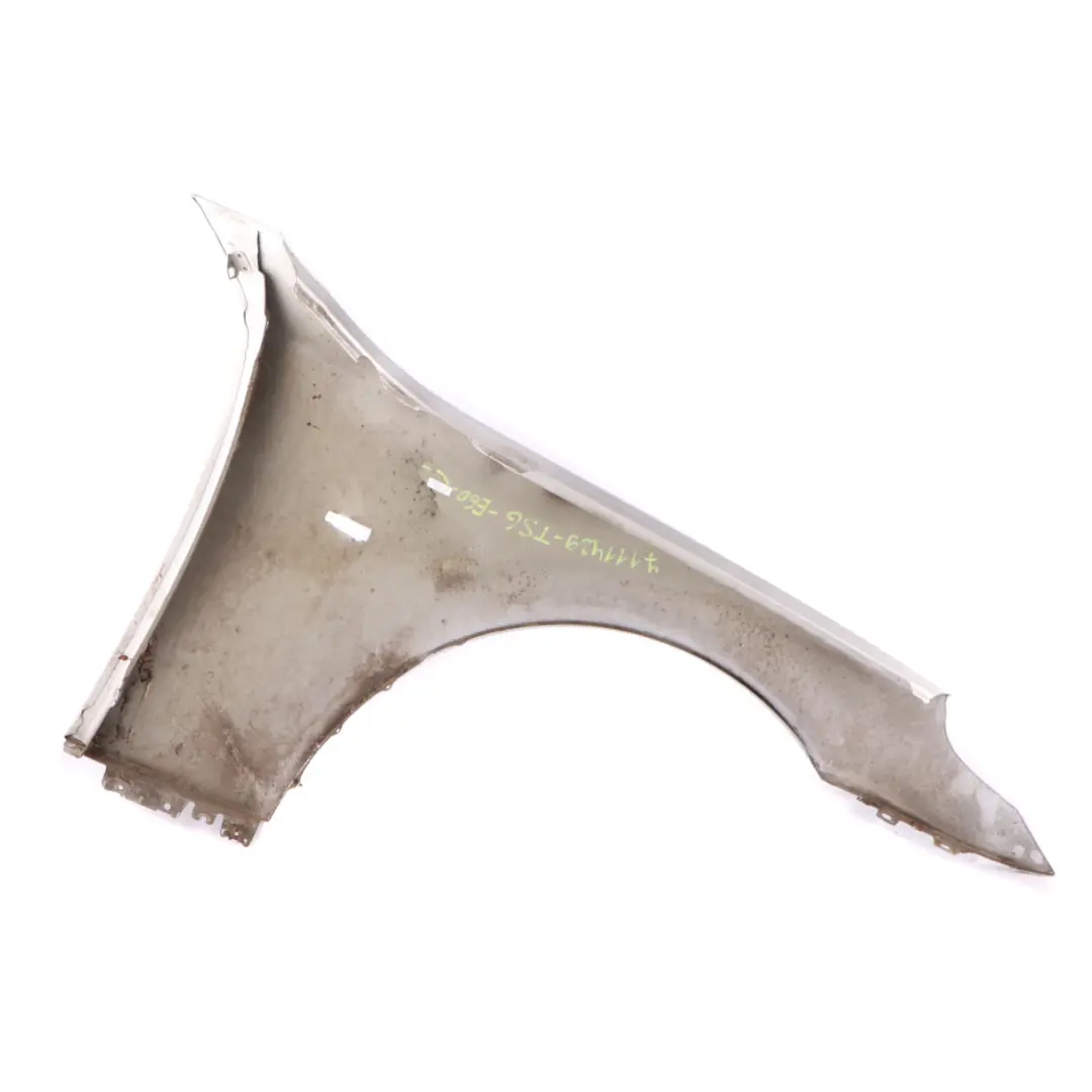 Wing Panel Front Left N/S Side Fender Titan Silver Metallic - 354 to BMW E60 E61 with Part number 7111429 BMW E60 E61 Wing Panel Front Left N/S Side Fender Titan Silver Metallic - 354 - SKU 7111429-TS6 - Part number 7111429