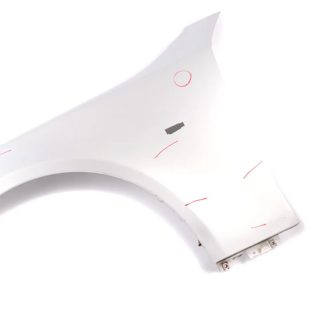 Wing Panel Front Left N/S Side Fender Titan Silver Metallic - 354 to BMW E60 E61 with Part number 7111429 BMW E60 E61 Wing Panel Front Left N/S Side Fender Titan Silver Metallic - 354 - SKU 7111429-TS6 - Part number 7111429