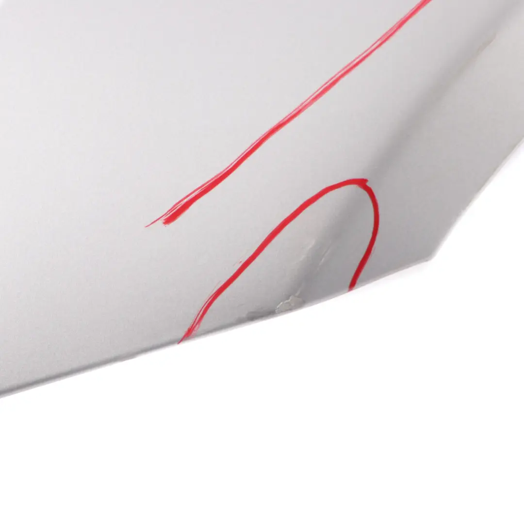 BMW E60 E61 Wing Panel Front Left N/S Side Fender Titan Silver Metallic - 354 - SKU 7111429-TS6 - Part number 7111429