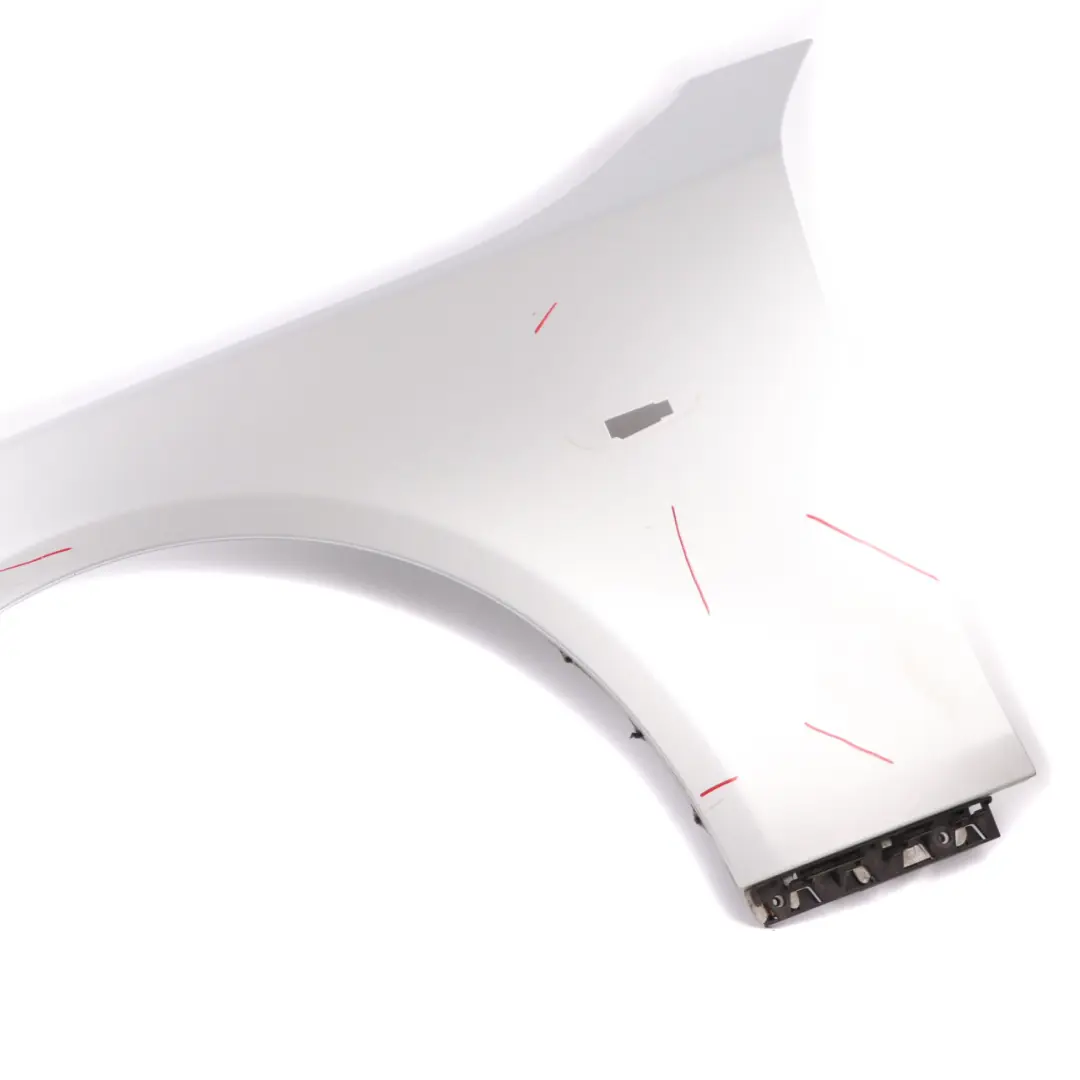 BMW E60 E61 Wing Panel Front Left N/S Side Fender Titan Silver Metallic - 354 - SKU 7111429-TS7 - Part number 7111429
