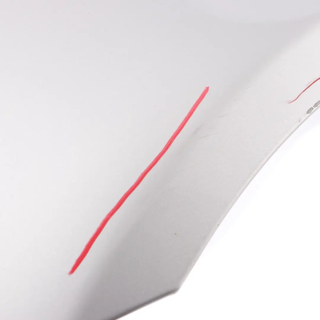 BMW E60 E61 Wing Panel Front Left N/S Side Fender Titan Silver Metallic - 354 - SKU 7111429-TS7 - Part number 7111429
