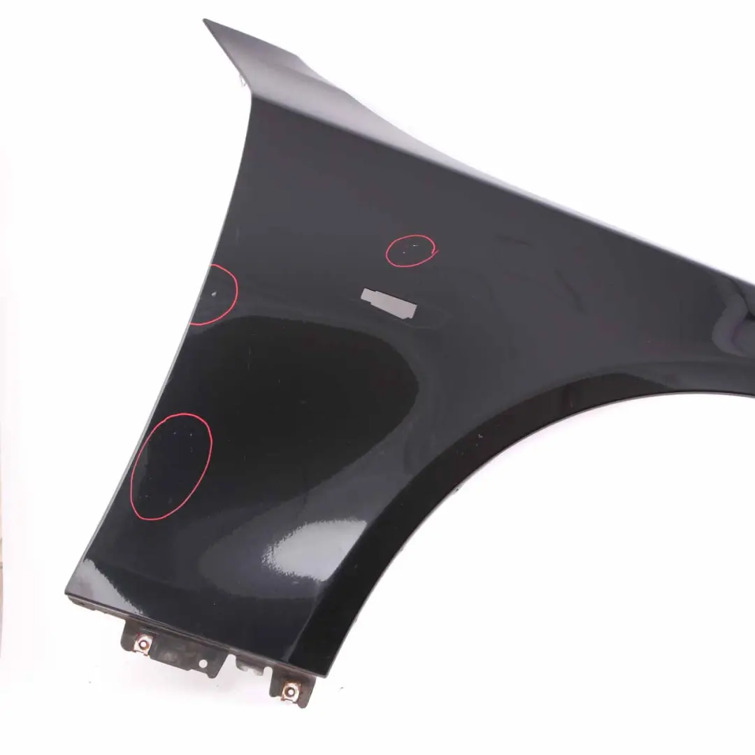 Wing Panel BMW E60 E61 Front Right O/S Side Fender Black Sapphire Metallic 475 to with Part number 7111430 Wing Panel BMW E60 E61 Front Right O/S Side Fender Black Sapphire Metallic 475 - SKU 7111430-BS3 - Part number 7111430