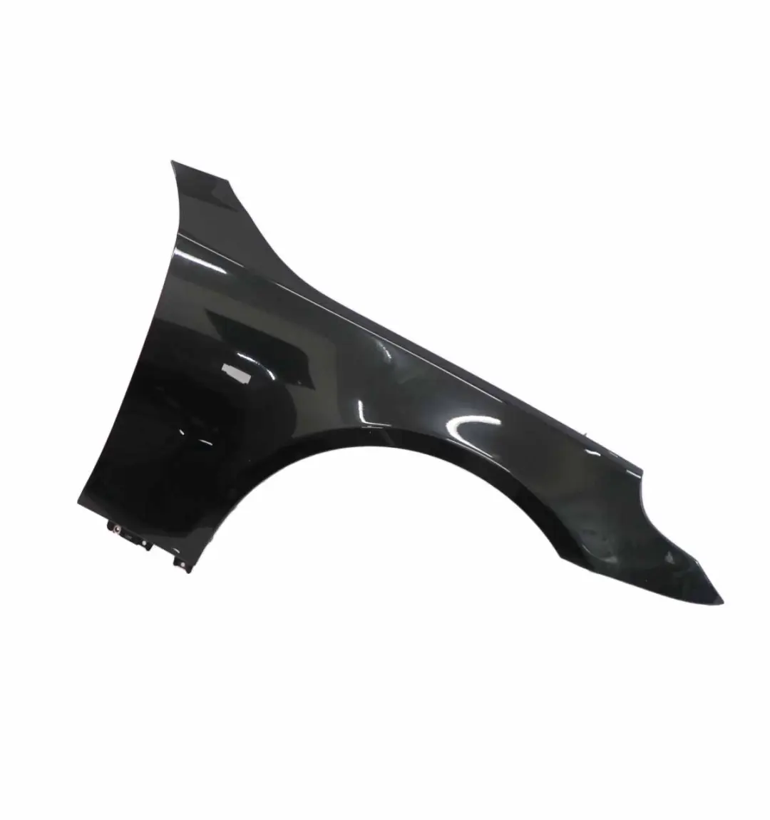 BMW E60 Side Wing Panel Fender Front Right O/S Black Sapphire Metallic - 475 - SKU 7111430-BS4 - Part number 7111430