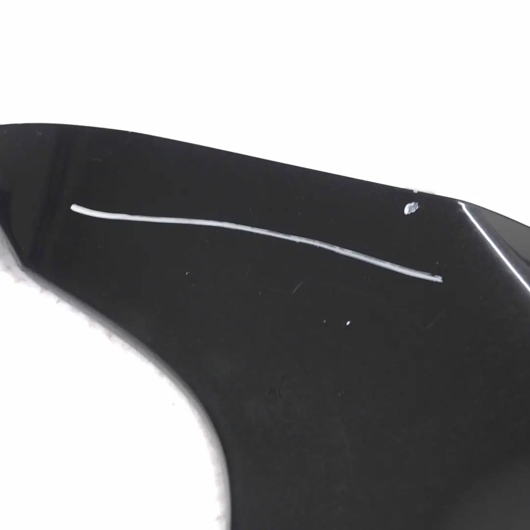 BMW E60 E61 Seitenwand Vorne Rechts Kotflügel Black Sapphire Schwarz - 475 - SKU 7111430-BS5 - Teilenummer 7111430
