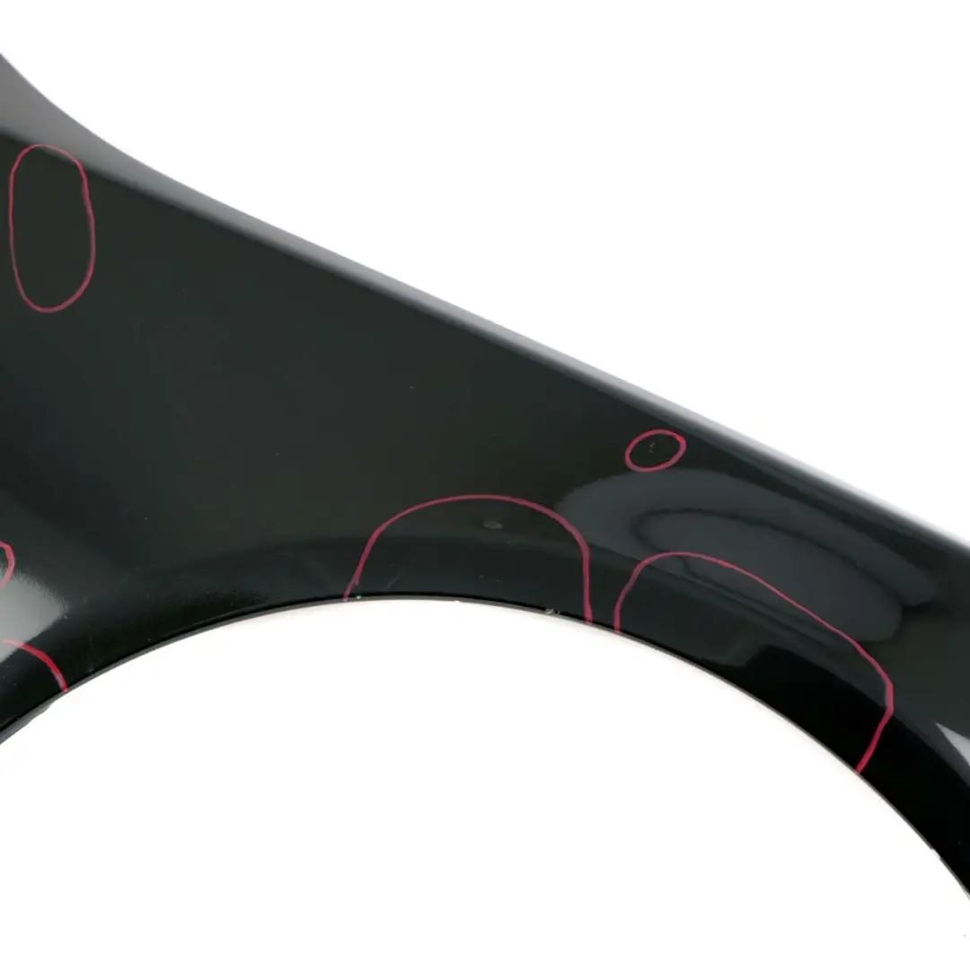 Wing Panel BMW E60 E61 Front Right O/S Side Fender Black Sapphire Metallic 475 to with Part number 7111430 Wing Panel BMW E60 E61 Front Right O/S Side Fender Black Sapphire Metallic 475 - SKU 7111430-BS - Part number 7111430