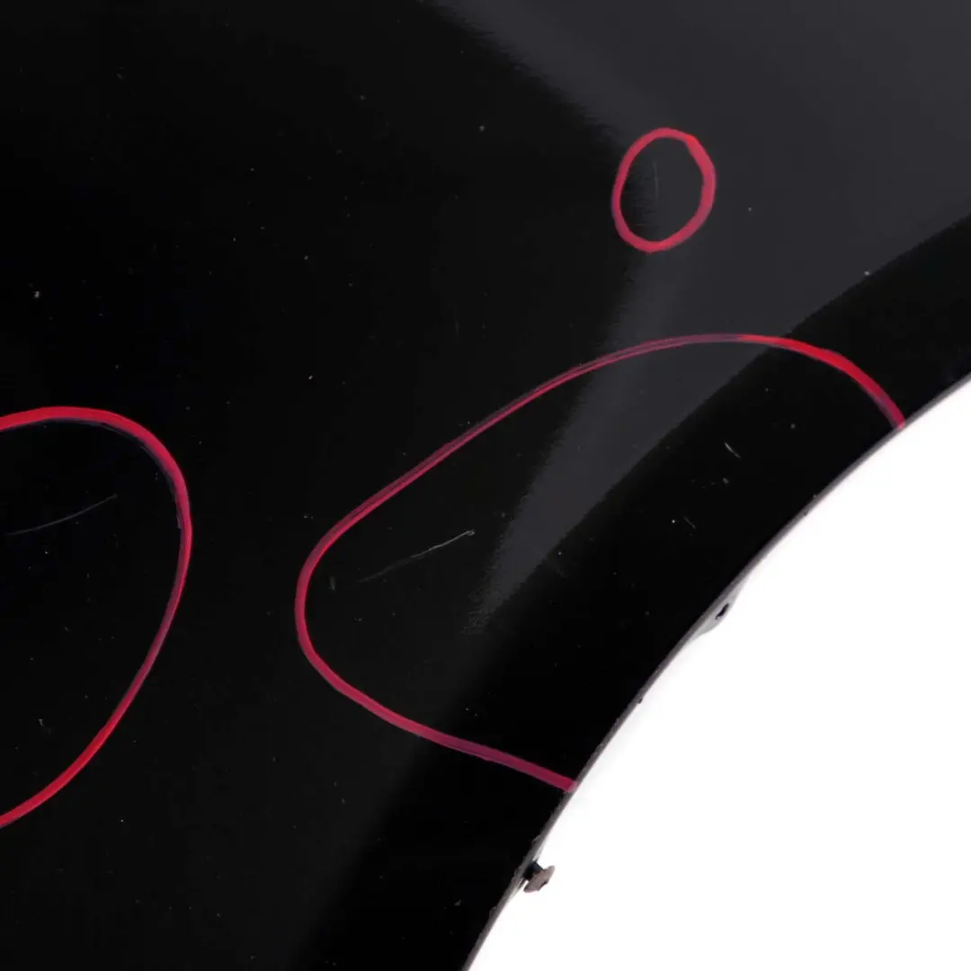 Wing Panel BMW E60 E61 Front Right O/S Side Fender Black Sapphire Metallic 475 to with Part number 7111430 Wing Panel BMW E60 E61 Front Right O/S Side Fender Black Sapphire Metallic 475 - SKU 7111430-BS - Part number 7111430