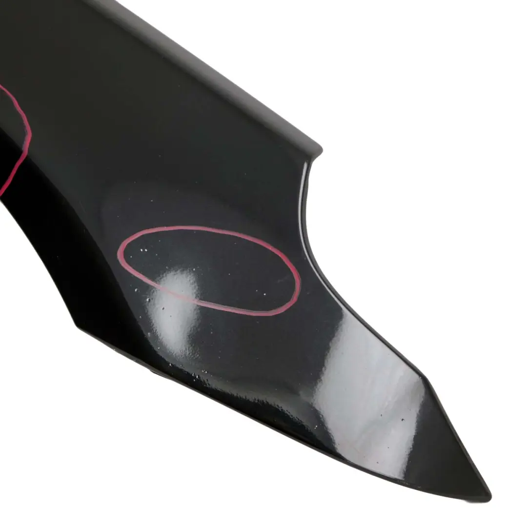 Wing Panel BMW E60 E61 Front Right O/S Side Fender Black Sapphire Metallic 475 to with Part number 7111430 Wing Panel BMW E60 E61 Front Right O/S Side Fender Black Sapphire Metallic 475 - SKU 7111430-BS - Part number 7111430