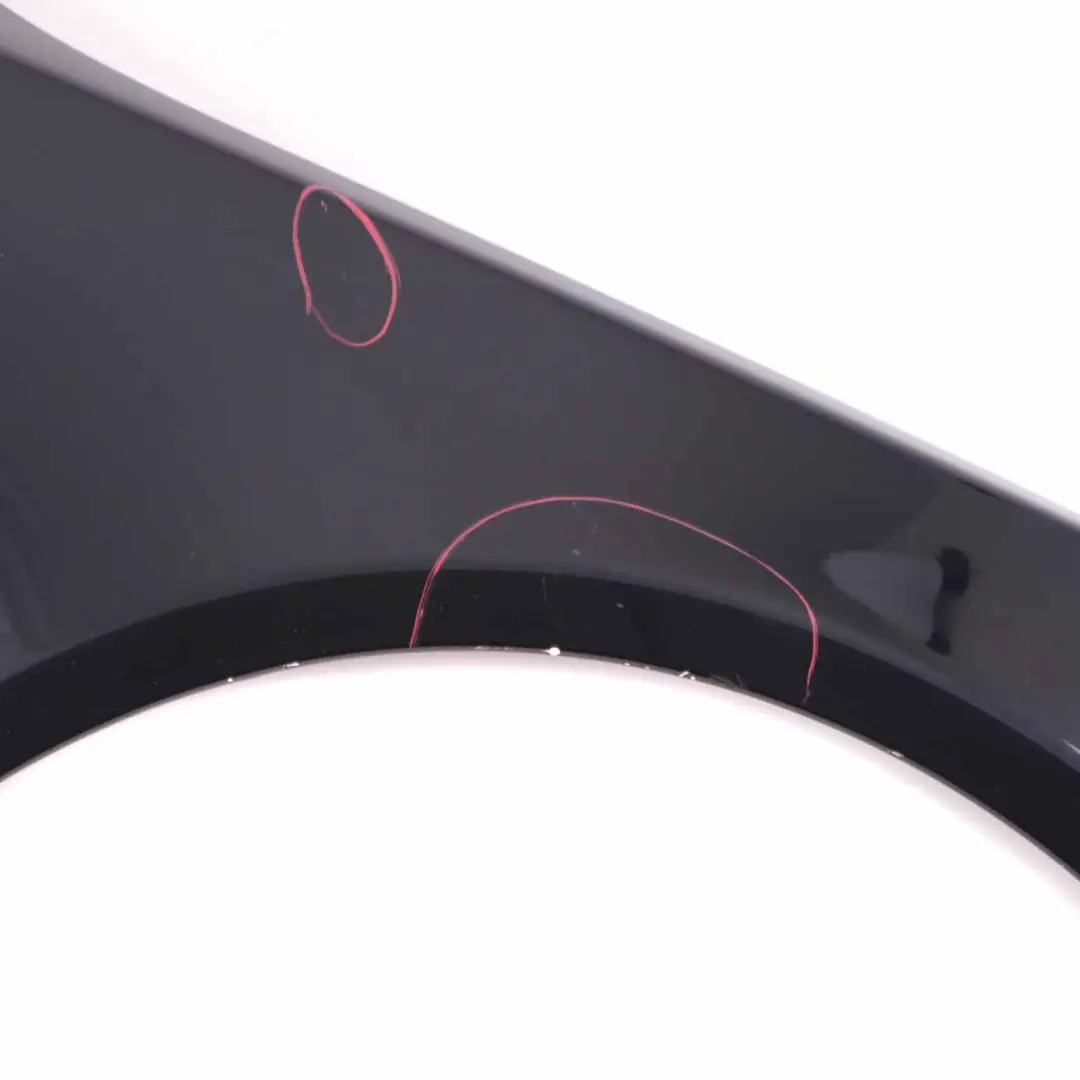 Guardabarros Delantero Derecho Panel Lateral Carbonschwarz Negro 416 para BMW E60 E61 con número de pieza 7111430 BMW E60 E61 Guardabarros Delantero Derecho Panel Lateral Carbonschwarz Negro 416 - SKU 7111430-CAR2 - Número de pieza 7111430