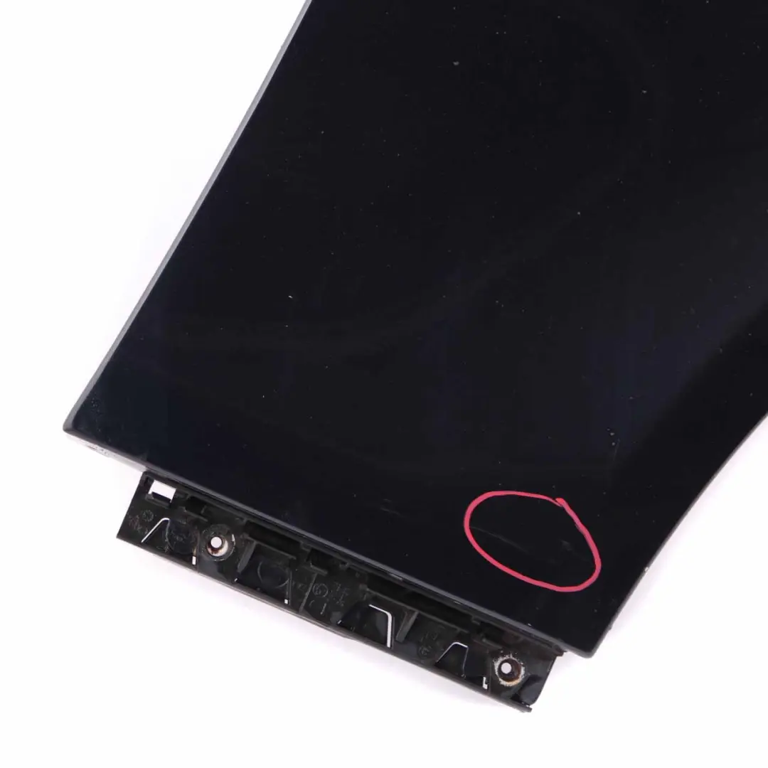 Front Right Wing Fender Side Panel O/S Carbonschwarz Black - 416 to BMW E60 E61 with Part number 7111430 BMW E60 E61 Front Right Wing Fender Side Panel O/S Carbonschwarz Black - 416 - SKU 7111430-CAR2 - Part number 7111430