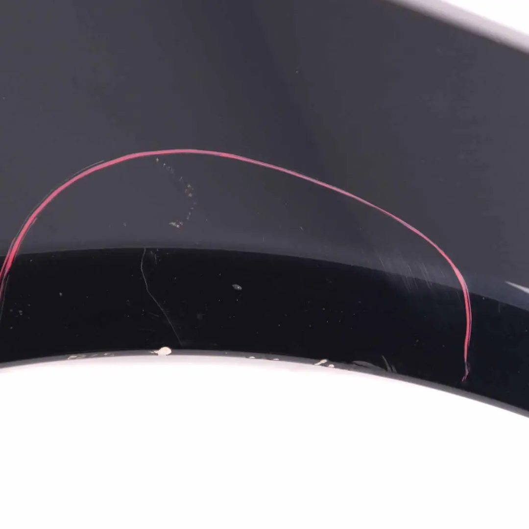 Front Right Wing Fender Side Panel O/S Carbonschwarz Black - 416 to BMW E60 E61 with Part number 7111430 BMW E60 E61 Front Right Wing Fender Side Panel O/S Carbonschwarz Black - 416 - SKU 7111430-CAR2 - Part number 7111430