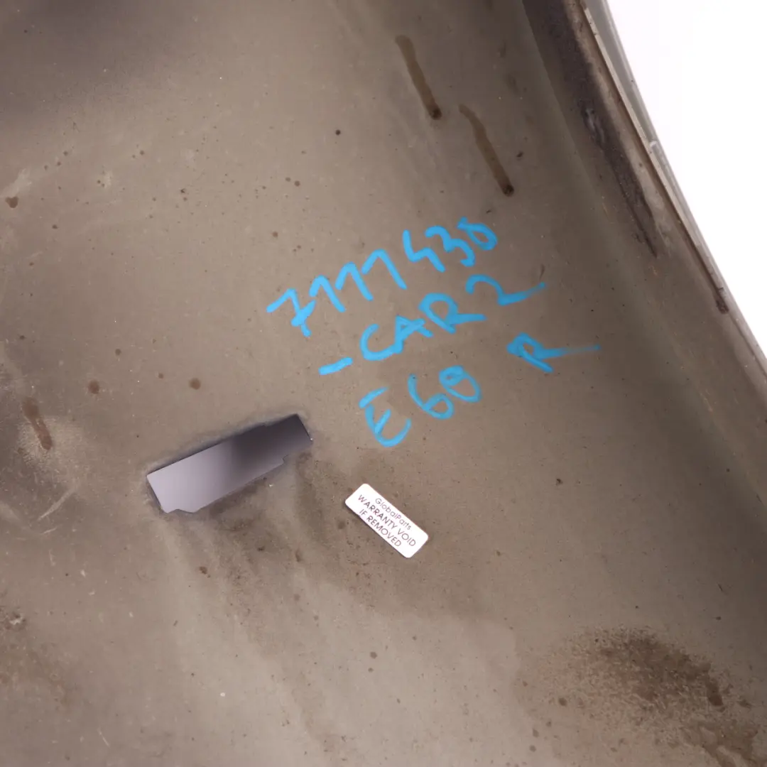 BMW E60 E61 Błotnik Prawy Przedni Carbonschwarz - SKU 7111430-CAR2 - Numer Części 7111430