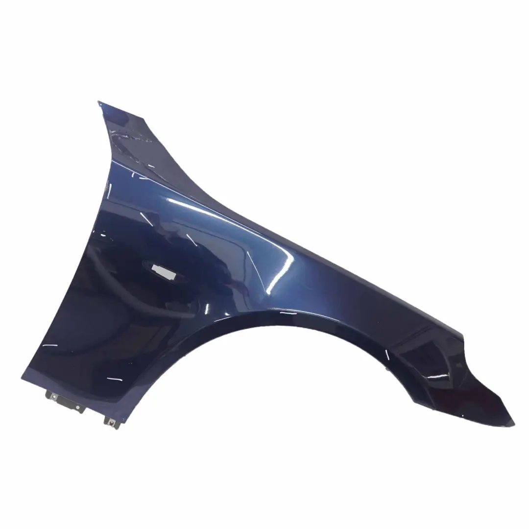 Wing Panel BMW E60 E61 Front Right O/S Side Fender Tiefseeblau Blue - A76 to with Part number 7111430 Wing Panel BMW E60 E61 Front Right O/S Side Fender Tiefseeblau Blue - A76 - SKU 7111430-DSB1 - Part number 7111430