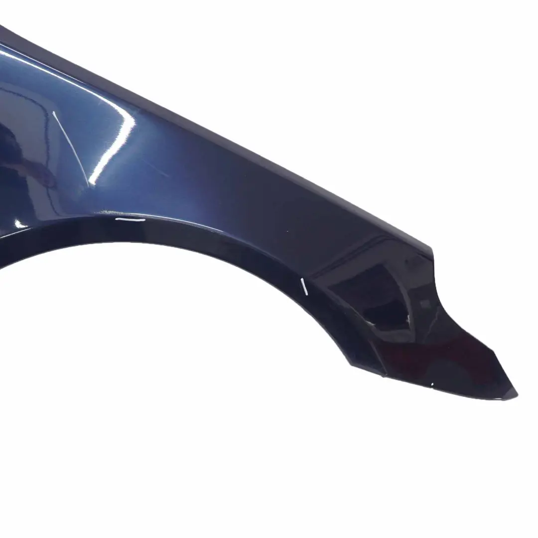 Wing Panel BMW E60 E61 Front Right O/S Side Fender Tiefseeblau Blue - A76 to with Part number 7111430 Wing Panel BMW E60 E61 Front Right O/S Side Fender Tiefseeblau Blue - A76 - SKU 7111430-DSB1 - Part number 7111430