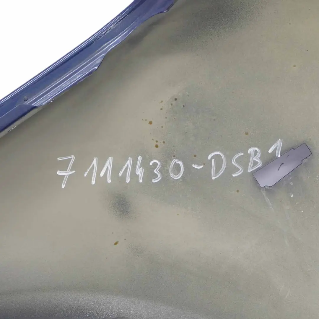 Wing Panel BMW E60 E61 Front Right O/S Side Fender Tiefseeblau Blue - A76 to with Part number 7111430 Wing Panel BMW E60 E61 Front Right O/S Side Fender Tiefseeblau Blue - A76 - SKU 7111430-DSB1 - Part number 7111430