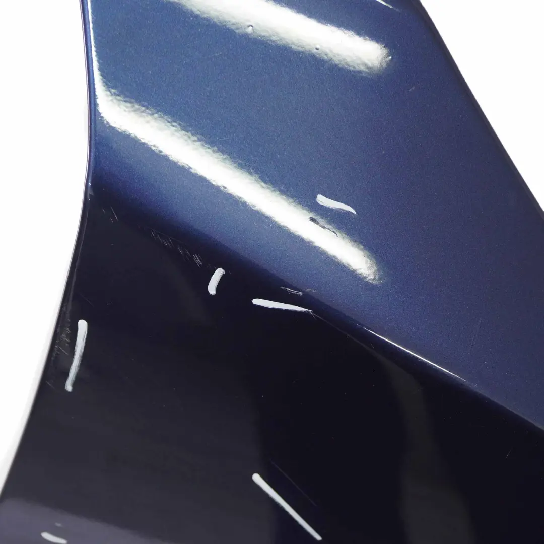  Panel de ala BMW E60 E61 Delantero Derecho Lado Tiefseeblau Azul - A76 - SKU 7111430-DSB1 - Número de pieza 7111430