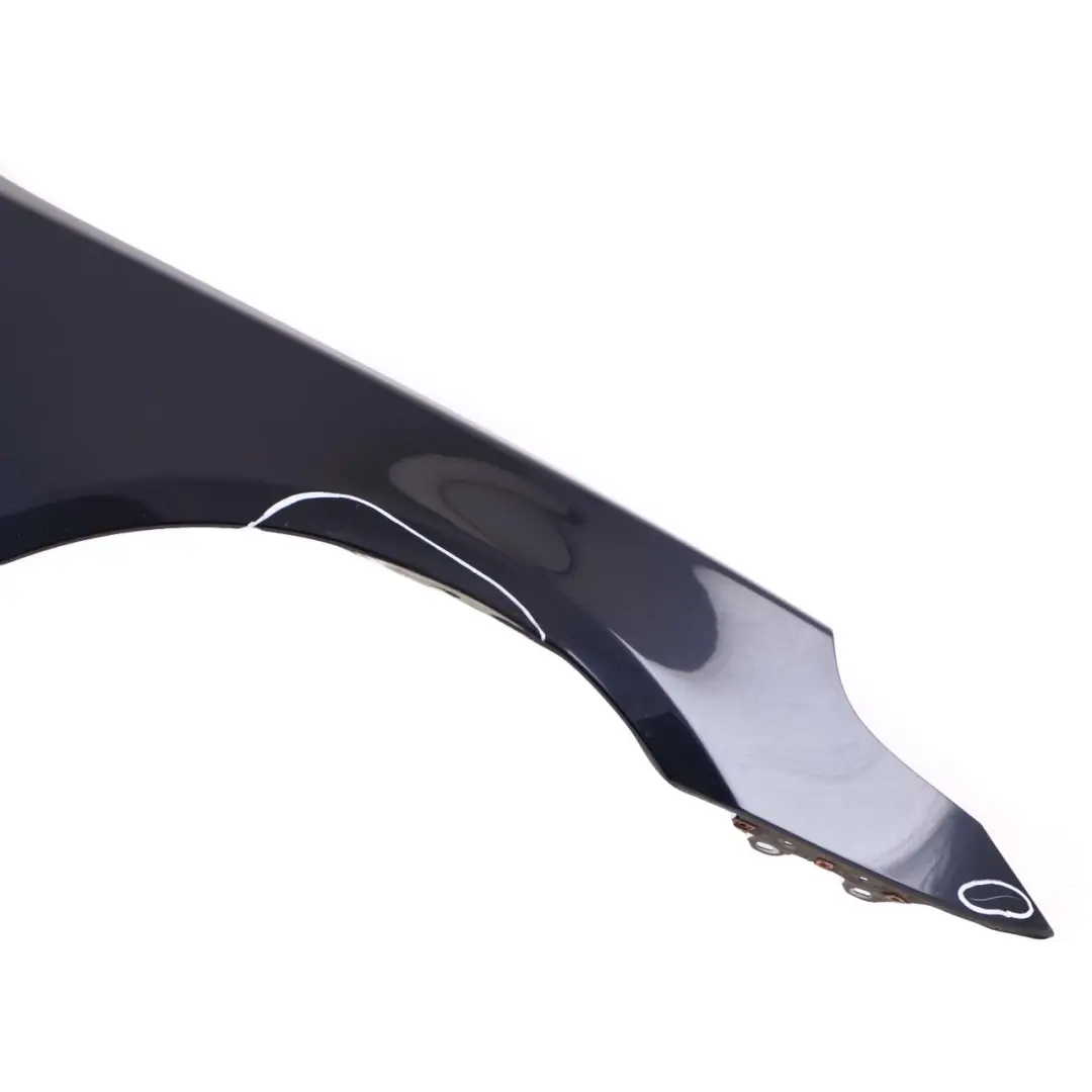 BMW E60 E61 Błotnik Prawy Przód Niebieska Granatowa - SKU 7111430-OB2 - Numer Części 7111430