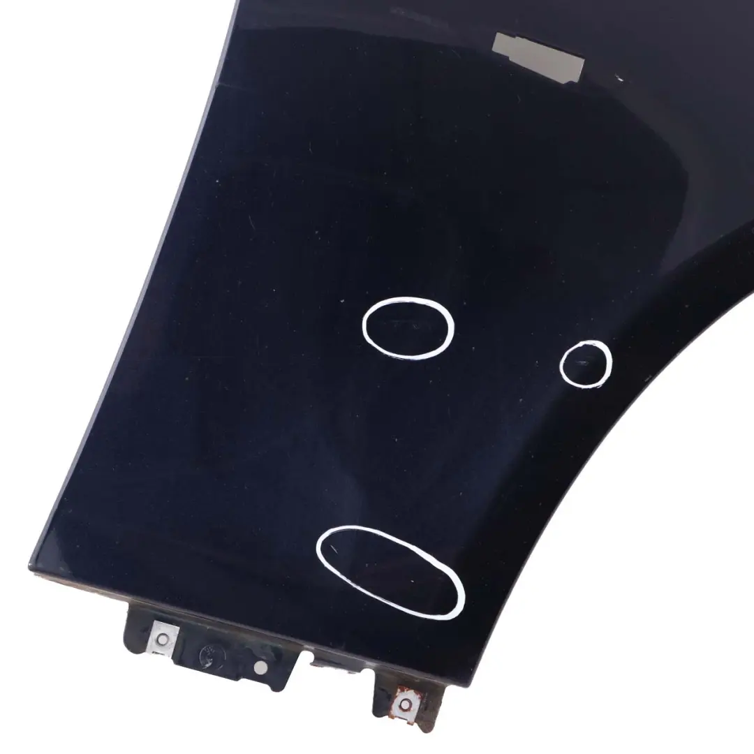 BMW E60 E61 Parafango Anteriore Destro Pannello Laterale Orientblau Blu 317 - SKU 7111430-OB2 - Numero di parte 7111430