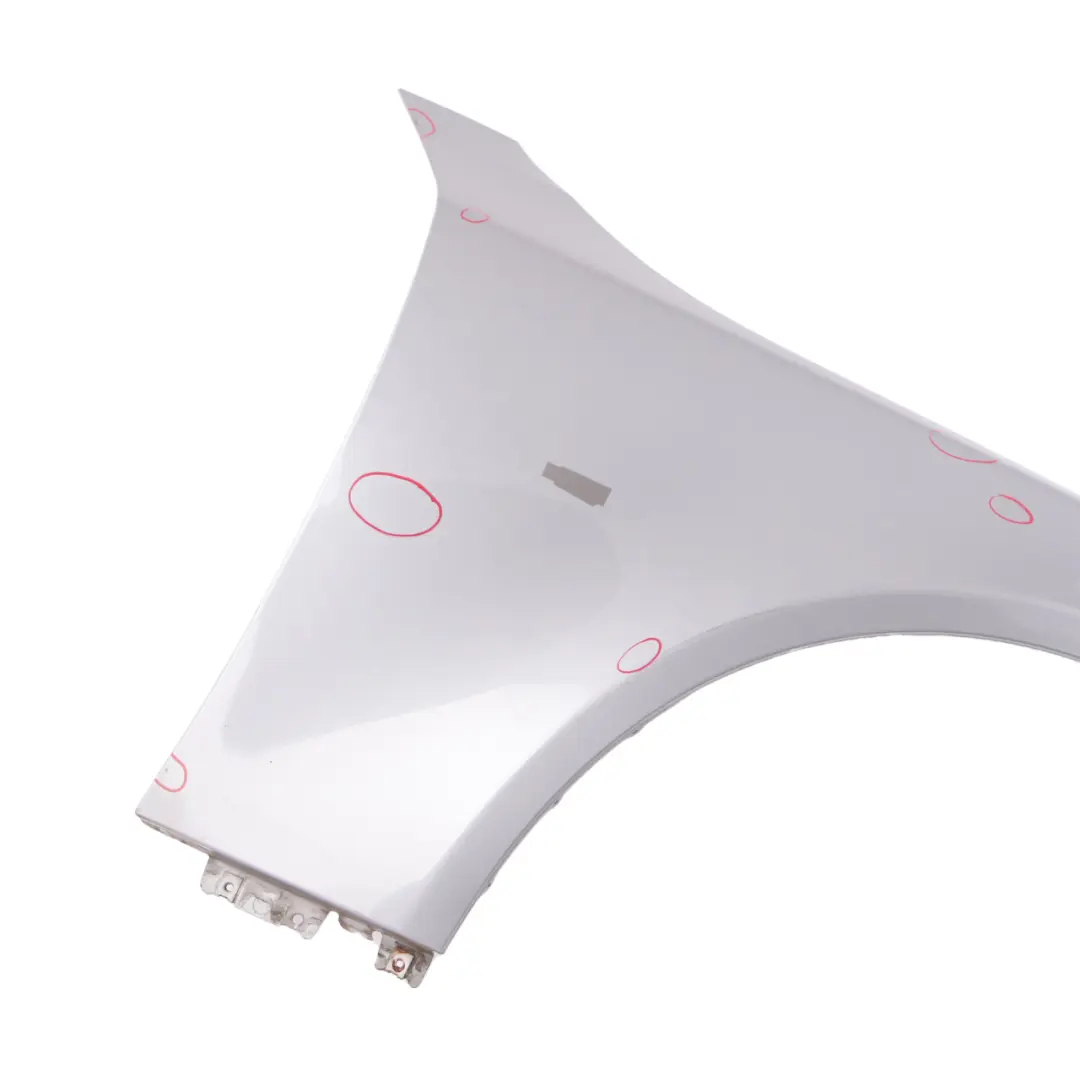  Wing Panel Fender BMW E60 Front Right O/S Side Panel Silbergrau Silver Grey A08 - SKU 7111430-SBG3 - Part number 7111430