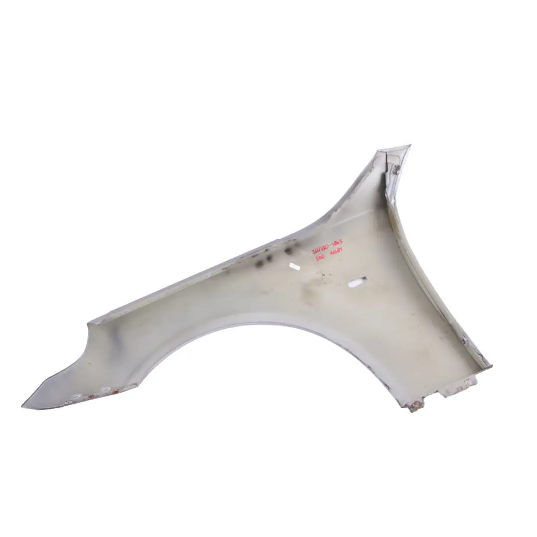  Wing Panel Fender BMW E60 Front Right O/S Side Panel Silbergrau Silver Grey A08 - SKU 7111430-SBG3 - Part number 7111430