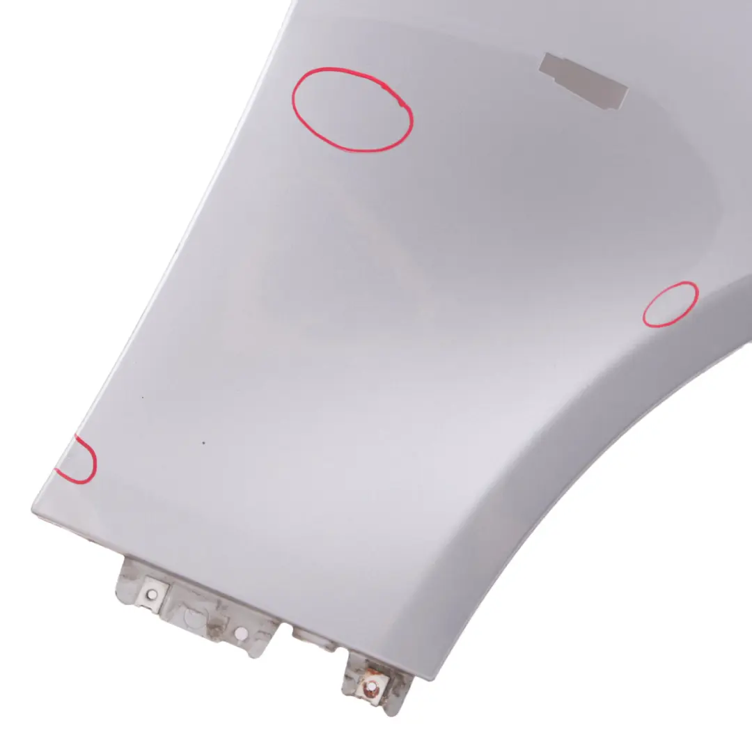  Wing Panel Fender BMW E60 Front Right O/S Side Panel Silbergrau Silver Grey A08 - SKU 7111430-SBG3 - Part number 7111430
