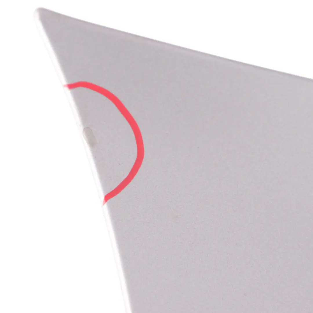  Wing Panel Fender BMW E60 Front Right O/S Side Panel Silbergrau Silver Grey A08 - SKU 7111430-SBG3 - Part number 7111430