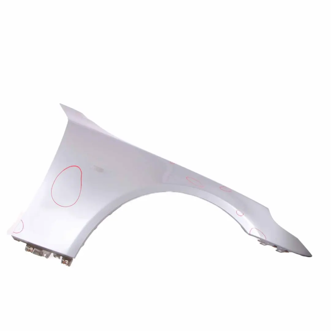 Wing Panel Fender BMW E60 Front Right O/S Side Panel Silbergrau Silver Grey A08 to with Part number 7111430 Wing Panel Fender BMW E60 Front Right O/S Side Panel Silbergrau Silver Grey A08 - SKU 7111430-SBG4 - Part number 7111430