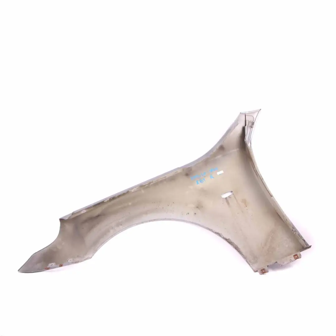  Wing Panel Fender BMW E60 Front Right O/S Side Panel Silbergrau Silver Grey A08 - SKU 7111430-SBG4 - Part number 7111430
