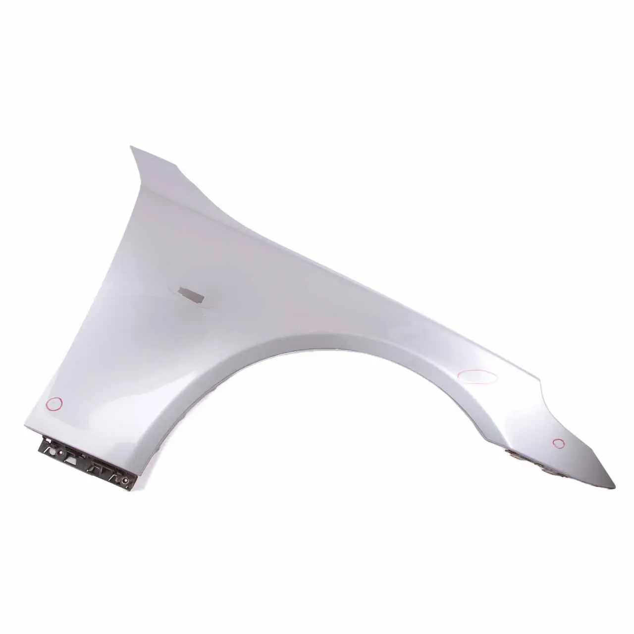 BMW E60 E61 Guardabarros Delantero Derecho Panel Lateral Silbergrau Gris - A08