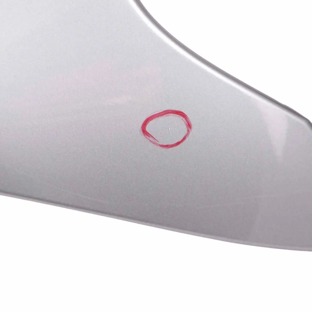 Front Right Wing Fender Side Panel O/S Silbergrau Grey - A08 to BMW E60 E61 with Part number 7111430 BMW E60 E61 Front Right Wing Fender Side Panel O/S Silbergrau Grey - A08 - SKU 7111430-SBG - Part number 7111430