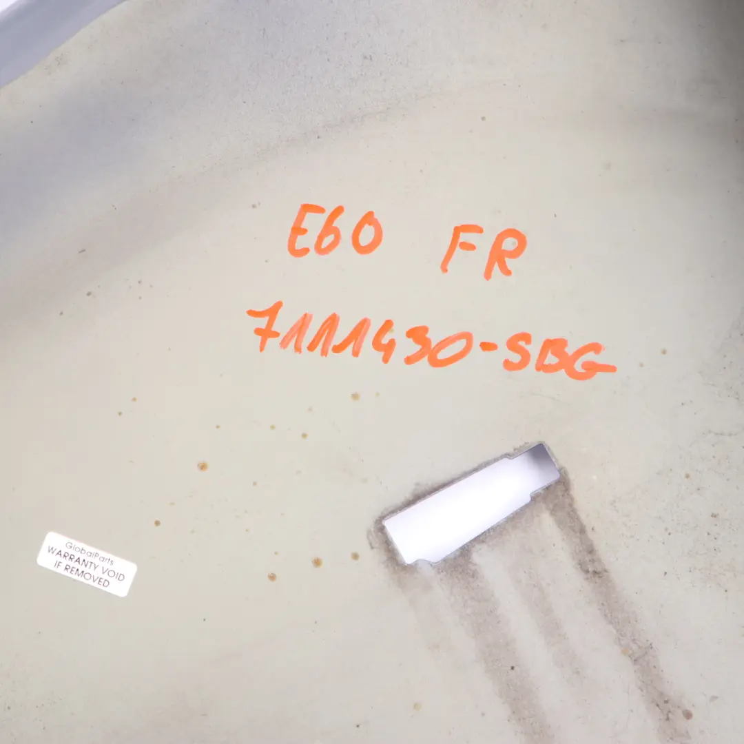 Seitenwand Vorne Rechts Kotflügel Silbergrau Grau - A08 für BMW E60 E61 mit Teilenummer 7111430 BMW E60 E61 Seitenwand Vorne Rechts Kotflügel Silbergrau Grau - A08 - SKU 7111430-SBG - Teilenummer 7111430