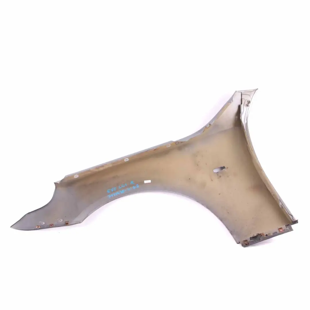 Wing Panel Front Right Fender Side Panel O/S Spacegrau Grey - A52 to BMW E60 E61 with Part number 7111430 BMW E60 E61 Wing Panel Front Right Fender Side Panel O/S Spacegrau Grey - A52 - SKU 7111430-SCG2 - Part number 7111430